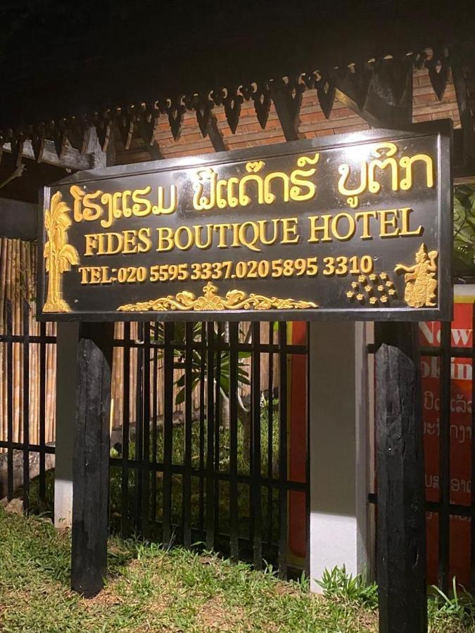 Fides Boutique Hotel Luang Prabang Dış mekan fotoğraf